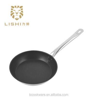 China Sustainable Stainless Steel Non-Stick Coating Pans for sale