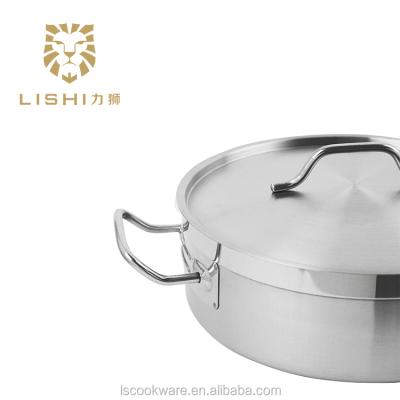 China 201 Stainless Steel 04style Sustainable Bottom Hot Pot for sale