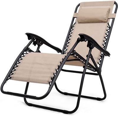 China Modern Pure Color Outdoor Garden 3 PCS Weightless Folding Lounge Table Chair Set Chair for sale