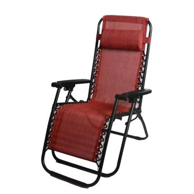 China Modern High Quality Easy Grip Folding Beach Recliner Chair Leisure Folding Camping Chair for sale