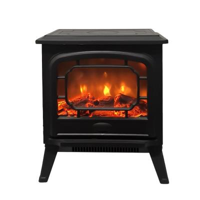 China Cheap Hotel Price Classic Design Small Fireplace Indoor Freestanding Electric Fireplace Heaters for sale