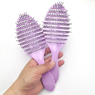 China New Disposable High Quality Special Hair Brush With Different Styles Detangling Hair Brush for sale