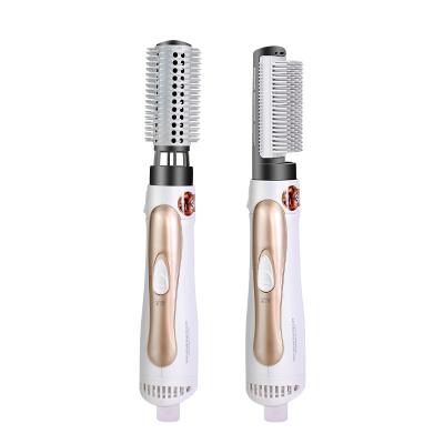 China 2021 Best Selling Hotel Product Hair Styling Tools Electric Round Hair Brush Hair Straightener Sweep Instant Heat Hot Air Styler Brush for sale