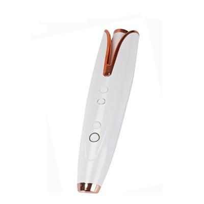 China Beauty Designed Ceramic Wireless Hair Curler Coldless Usb Hair Curler New 2021 Magic Automatic Rechargeable for sale