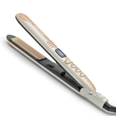 China 2021 Hotel Hot Selling Titanium Flat Iron Flat Floating Hair Straightener for sale