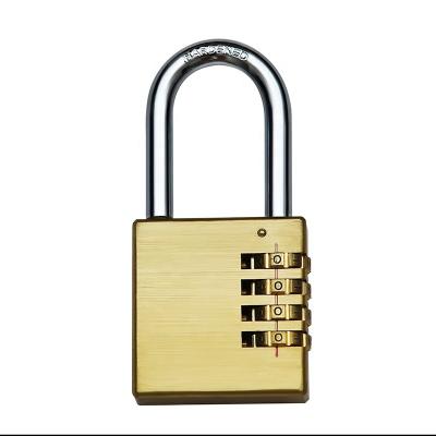 China 30MM Combination Padlock 4 Digit Combination Padlock Door Lock 40MM Brass Outdoor for sale