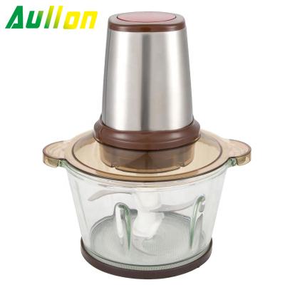 China Easy Meat Vegetable Food Processor Mixer Ejector Button Electric Food Chopper for sale