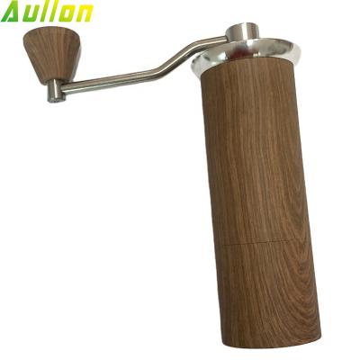 China Outdoor good perforcance small manual coffee grinder for coffee grinding machine and hand carved wooden coffee grinders for sale for sale