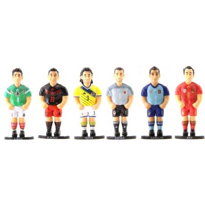 China Hot Sale & High Quality Football Player Action Figure Figure Football 7cm Lifelike for sale