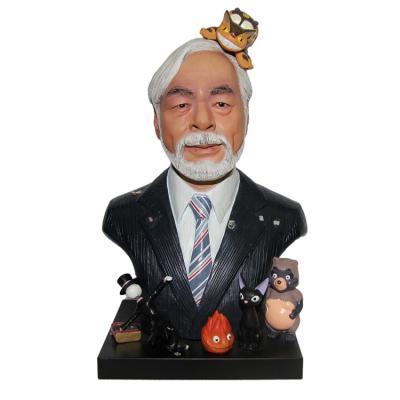 China Competitive Price Industrial Resin Lifelike Figure Customize Lifelike Resin Toys Man Bust for sale