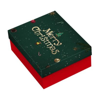 China Gift & New Design Craft Christmas Gift Box Creative Gift Bags Packaging Customized Christmas Paper Gift Box for sale