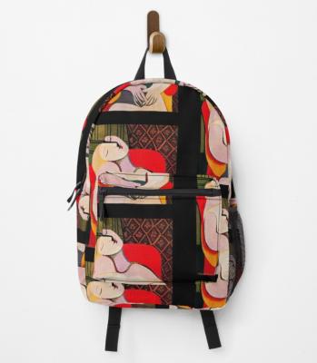 China Pablo Picasso anti-theft backpack for sale