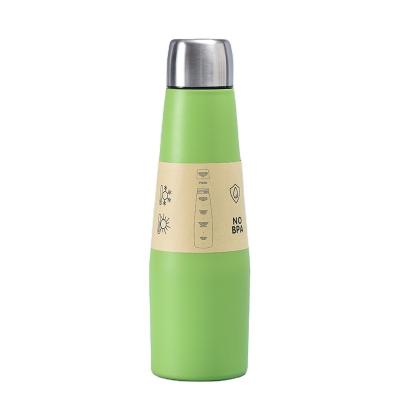 China PORTABLE High Quality Custom Logo 530ML Custom Water Bottle Outdoor Portable Sports Bottles 304 Stainless Steel Vacuum Thermos Flask for sale