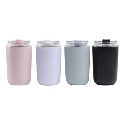 China New Viable Empty Sublimation Travel Car Coffee Double Wall Stainless Steel Wine Cup Mug With Straw And Lid for sale