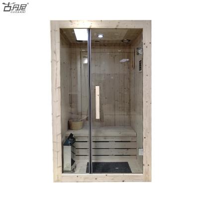 China White Spruce Stone Computer Control Panel Stove Sauna Room for sale