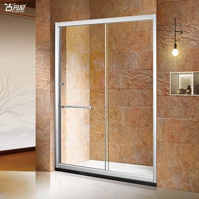 China Hotel New Design Gudanni Bathroom Shower Glass Enclosure With Sliding Door for sale