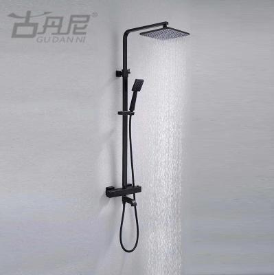 China Durable USA Style Apartment Shower Accessories Stainless Steel Bathroom Shower Head GUD-C019 for sale