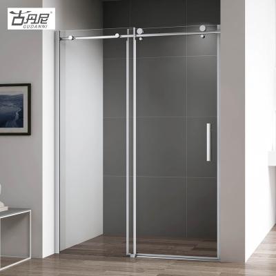 China Modern Circular Sliding Aluminum Tube Shower Room Profiles For Shower Enclosures for sale