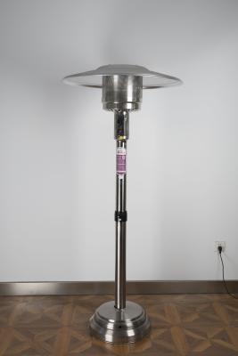 China 13kw 87 Inch Stainless Steel Patio Heater For Restaurants / Cafes 220cm Total Height for sale