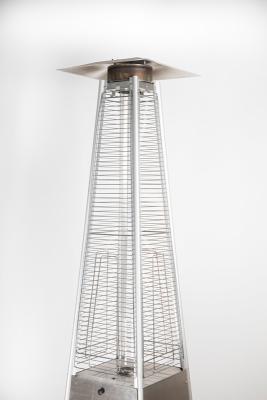 China Pyramid Style Natural Gas Patio Heater With 490mm*490mm*25(H)Mm Base Size for sale