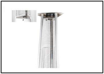 China Durable Outdoor Pyramid Patio Heater With Electronic Ignition Hinged Door Design for sale