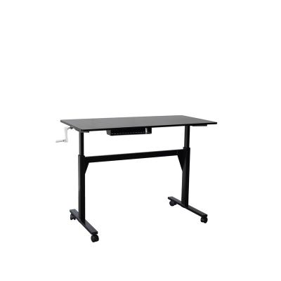 China Factory Direct JUST HOME Supply Modern Style Extendable Tempered Glass Metal Body L Shape Computer Laptop Table Desk for sale