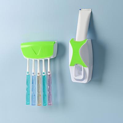 China DMS JYGQ01 Sustainable High Quality Wall Mounted Multifunction Fruit Squeezer Holder With Toothpaste Dispenser for sale