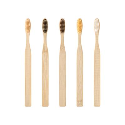 China Jadeu High Quality Natural Bamboo High Quality Natural Adult Soft Bristle Adult Soft Bristle Toothbrush Healthy Eco-friendly Toothbrush DMSB03 for sale