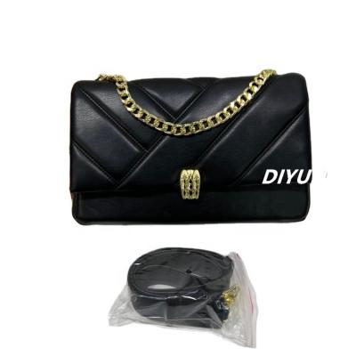 China Fashion Guangdong PU Leather High Quality Simple Handbags Cross - Body Shoulder Bags for sale