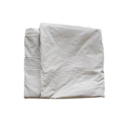 China Have Oil And Water Absorbency Strong Factory Second Hand Cotton Wiping White Paint Cloth Bed Sheet Rags for sale