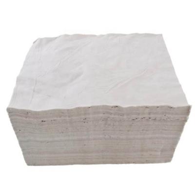 China Have Oil And Water Absorbency Free Sample Strong Workshop Cleaning Recycled Industrial Bed Sheets White Cotton Rags for sale