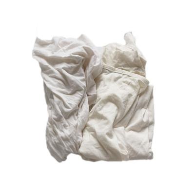 China Have Strong Oil And Water Absorbency Wholesale Recycled Wipes 10kg White Customized Package 100% Cotton Wiping Wipes Industrial Use for sale