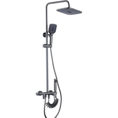 China With Sliding Bar Factory Supply Attractive Price Main Rain Shower Set Thermostatic for sale