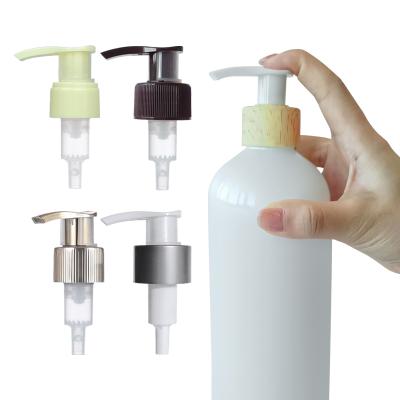 Chine Non Spill Yuyao Xiang Sheng Lock Plastic Pump Clips Cosmetic Use Face Cream Spring Outside Clip Aluminum Lotion Pump à vendre