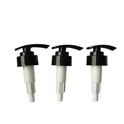 China Non Spill Customized 28/410 Aluminum High/Low Lotion Pump 4cc/t Output for sale