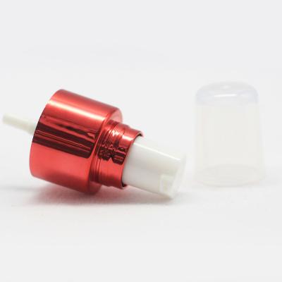 China Non Spill Colored Plastic Smooth Cream Pump 18/410 20/410 24/410 Treatment Pump for sale