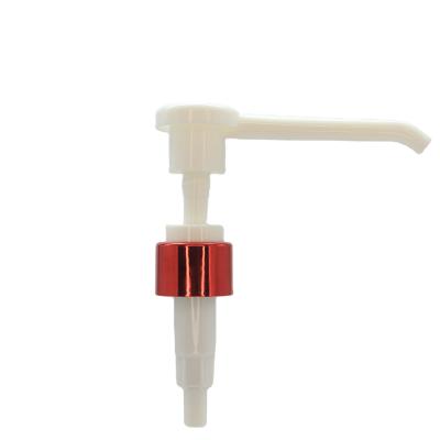 China Non Spill 28/410 Hand Pump Soap Pump Lotion Dispenser Ribbed 28/410 Color Screw Cap Black Plastic Lotion Pump Plastic for sale