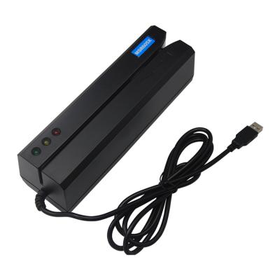 China Banking Msr Reader Card Writer IEC7811 Magnetic Stripe USB HID banking, ID recognition and credit check black CN; GUA Deftun 1&2&3 for sale