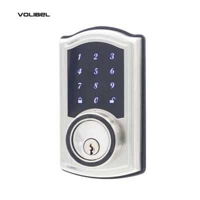 China Electronic Door Deadbolt Lock Custom Ttlock Smart Base Track Glass Wood Door System Glass Security for sale