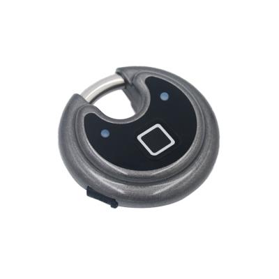 China Shock And Vibration Disc Resistant Stainless Steel Fingerprint Padlock For Fence for sale