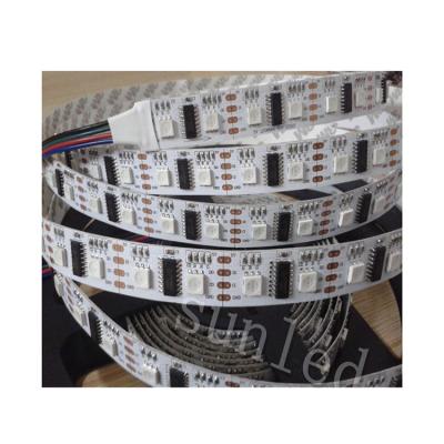 China Desktop Magic Digital Led Strip Lights 10W DC12v IC TM1829 5000x10mm for sale