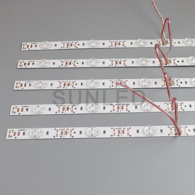 China Advertising Board 180 Degree 12V LED Diffuse Reflective Curtain Type 3030 5730 LED Rigid Strip for sale