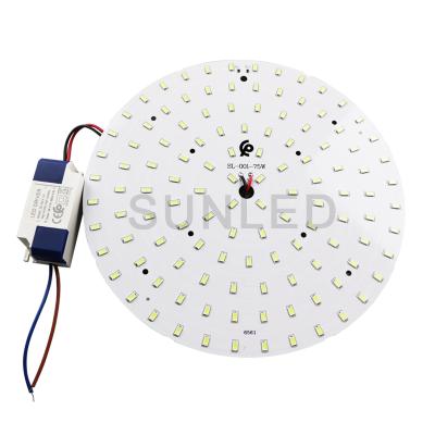 China Light source board pcb manufacturer moisture proof smd 5730 led board design pcb board 50w 60w 75w led pcb board for sale