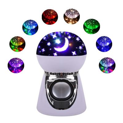 China Remote Control LED Night Light Star Projector Lamp Modern Music LED Night Light for sale