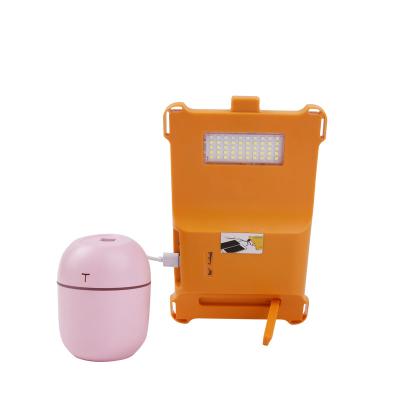 China OUTDOOR Rechargeable Solar Powered Emergency Lights LED Lamp Camping Lantern Solar Light with Battery Holder for sale