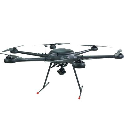 China RHEA160 90mins Surveillance Carbon Fiber Hexacopter Long Range UAV Surveillance Drone for sale