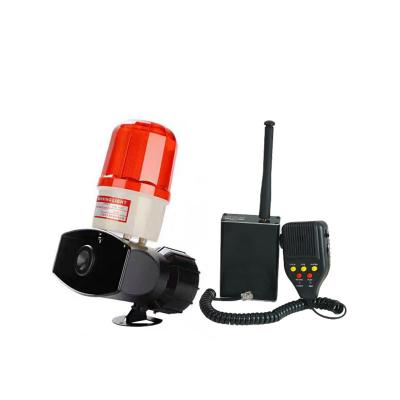 China M7 Drone Wireless Megaphone System With Alarm Lamp Real Time Broadcating Loud Speaker for sale