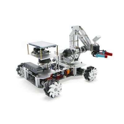 중국 GPS Navigation FOXTECH M100 Mecanum Wheel ROS Robotic Arm Robot Platform Chassis Programmable Educational Robot 판매용