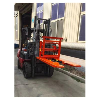 China Other Factory Direct High Quality Forklift Trailers Bins 1ton Trash Can Tipper for sale