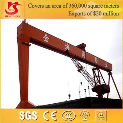 China shipbuilding crane China top design double girder gantry crane for sale